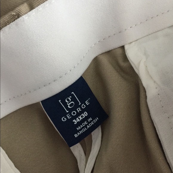 George 34x30 Khakis pants - Picture 3 of 3
